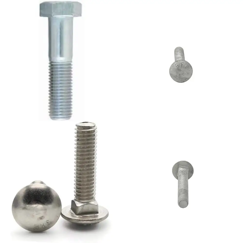 

Zinc Plated Hex Cap Screws Class 8.8 Coarse Thread M20-2.50 x 65mm 20-Pack Partially Threaded 2.25 Inch Thread Length