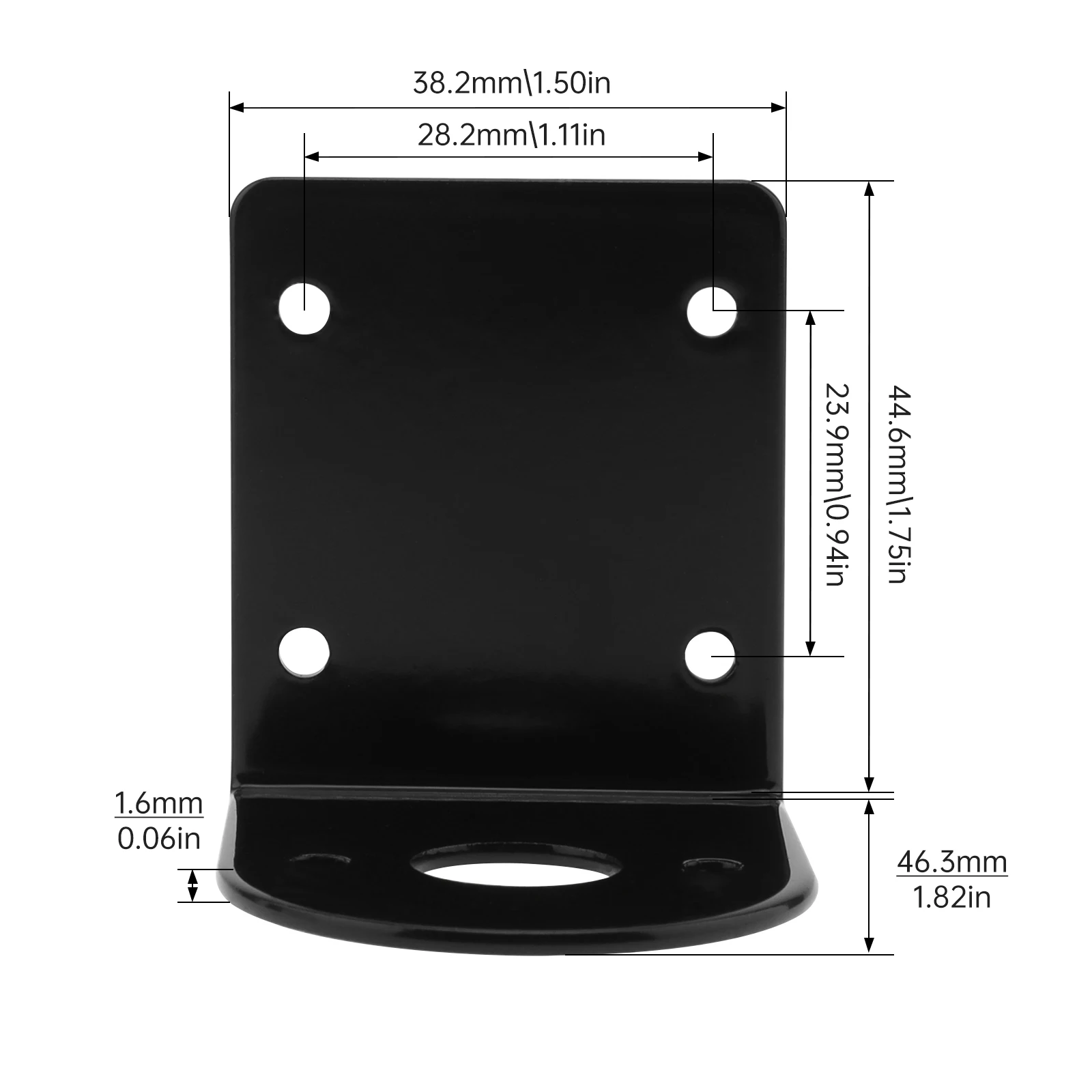 550 545 540 DC Motor Mounting Bracket Fixed Mount Base 5 Series L Shaped Fixing Mounting Bracket for 55/550/545/540 DC Motors