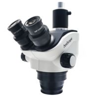 Vanguard Project—AmScope 7X-50X Simul-Focal Trinocular Continuous Zoom Stereo Microscope Head--Ship from Moscow or Brazil