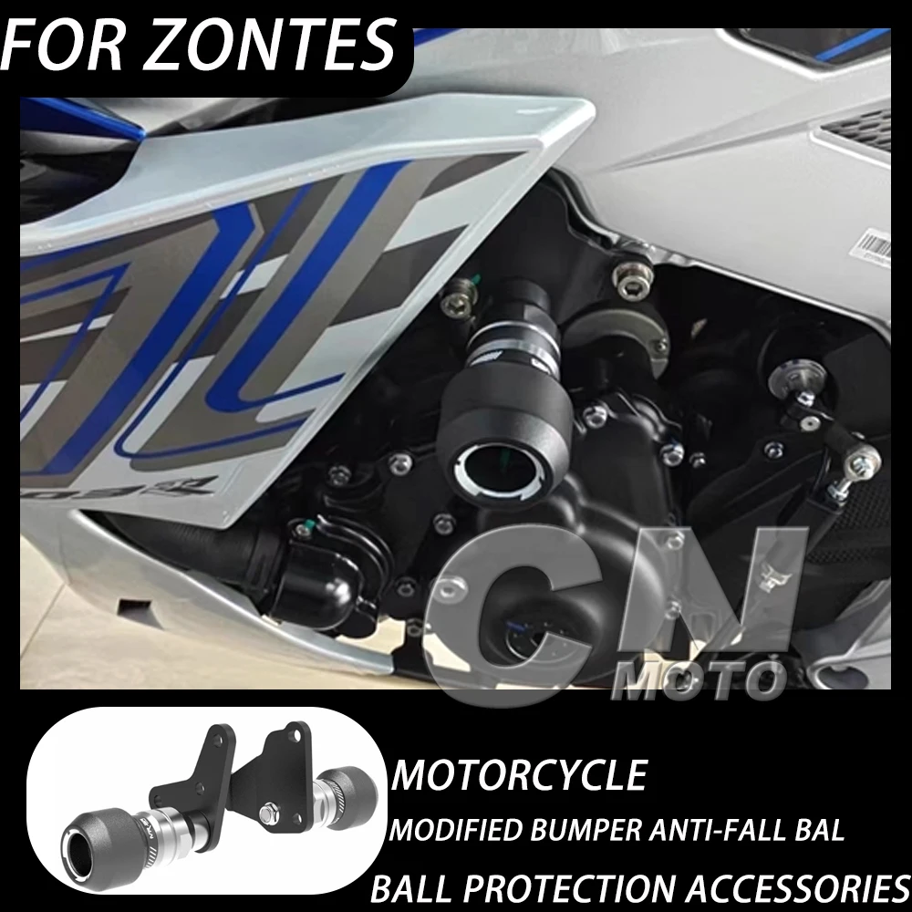 

Fit ZONTES 703/RR RR-703 Motorcycle Modified Bumper Anti-fall Ball Protection Accessories FOR ZONTES 703-RR 703RR 703 RR