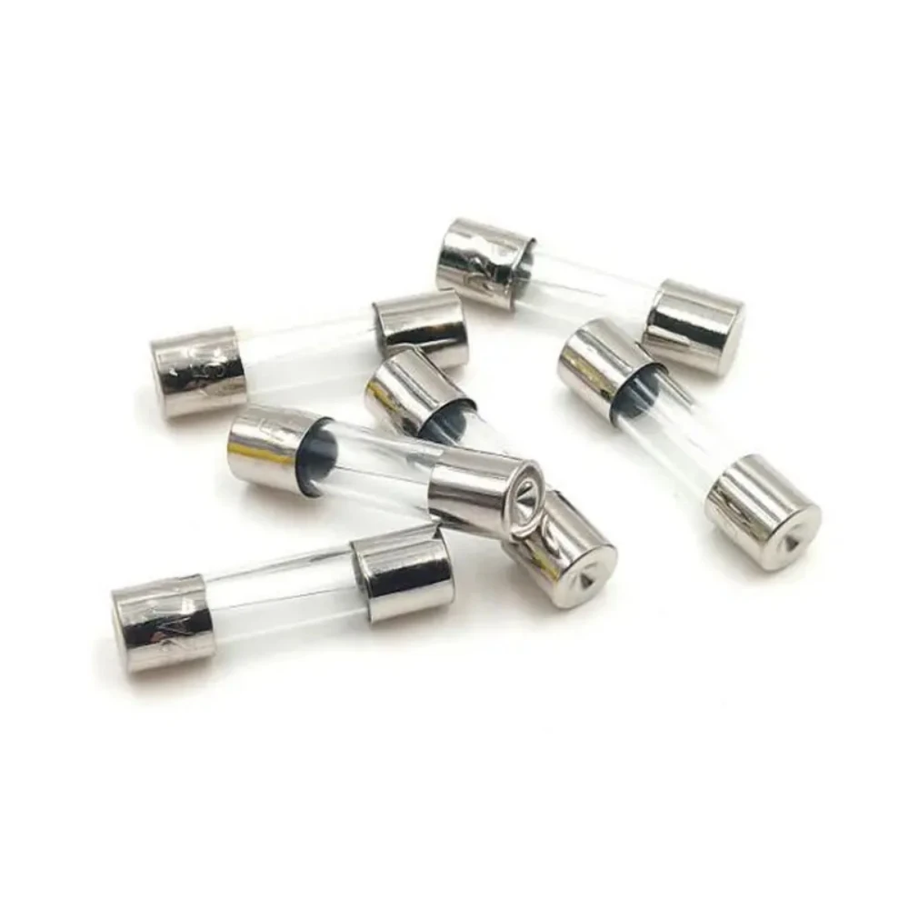 10pcs Fast-Blow Glass Fuses Assortment  6x30mm 5x20mm 250V 1A, 2A, 3A, 5A, 6A, 7A, 8A, 10A, 15A,20A