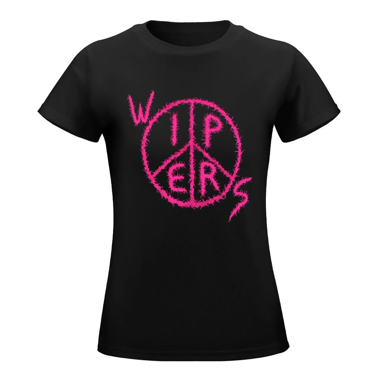 Wipers Band T-Shirt Aesthetic clothing tees female cat shirts for Women