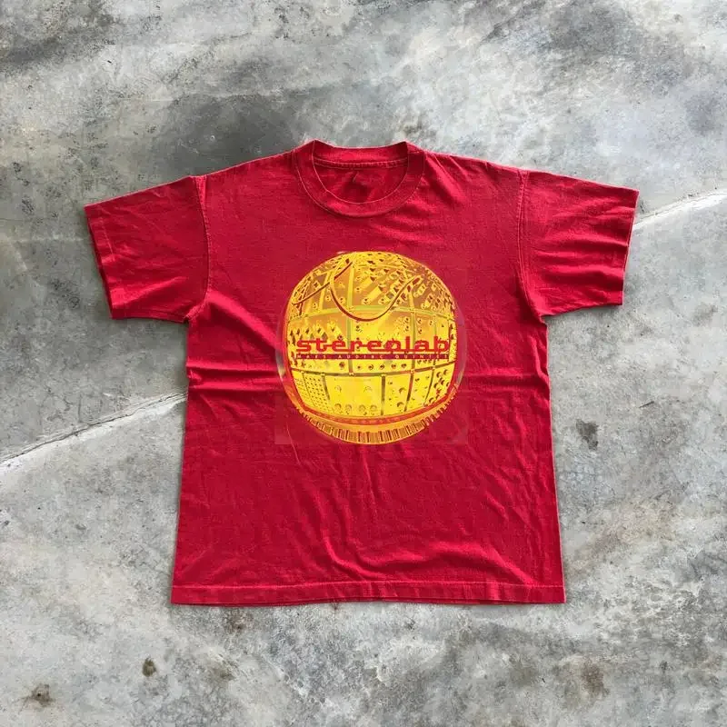 Stereolab Band Mars Audiac Quintet Red T Shirt Full Size S 5XL ET1335