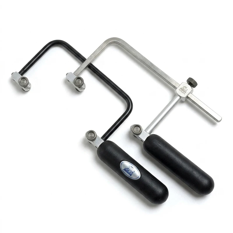 NIQUA ANTILOPE Germany Jewellers Saw Frame Adjustable/Fixed 80mm Throat Twist Lock Quick Change Plastic Handle Piercing Saw
