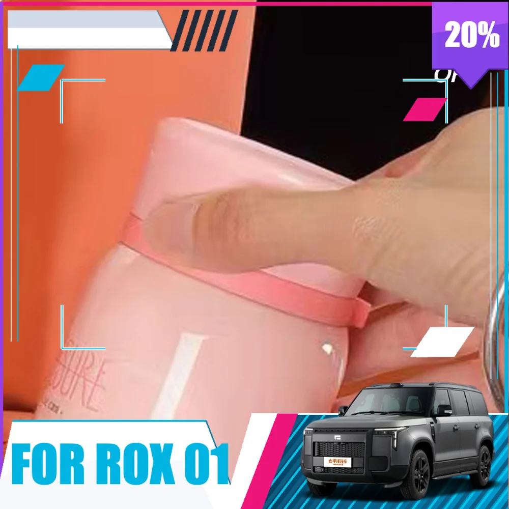 BOMP For BAIC Jishi Polestone 01 Rox 01 Car Seat Backrest Storage Bag Storage Box Anti Kick Pad Storage Box Interior Accessories