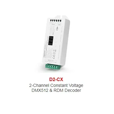 Kontroler główny Miboxer DMX512 X1 Single Color X2 CCT X3 RGB X4 RGBW X5 RGBCCT DMX512&RDM Dekoder 1CH/2CH/3CH/4CH AC100~240V