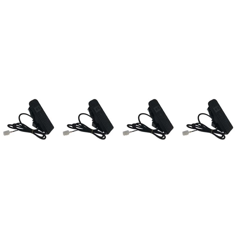 

4X Foot Pedal Throttle Foot Pedal Accelerator Electric Car Accelerator Pedal Speed Control Bicycle Conversion Kit