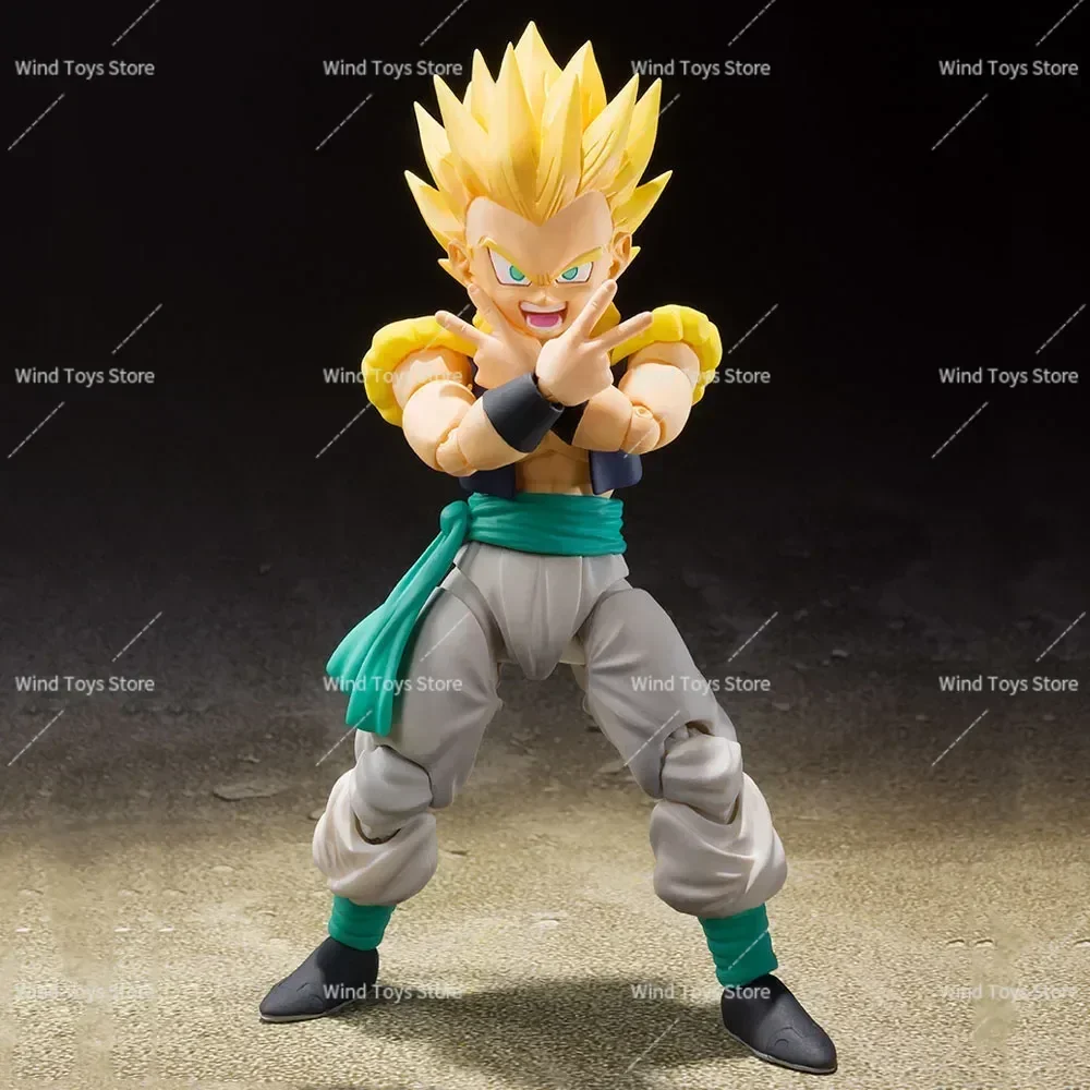 箱入りドラゴンボールバンダイフィギュアーツゴテンクス超サイヤ人アクションフィギュア 13 センチメートルグッズおもちゃ