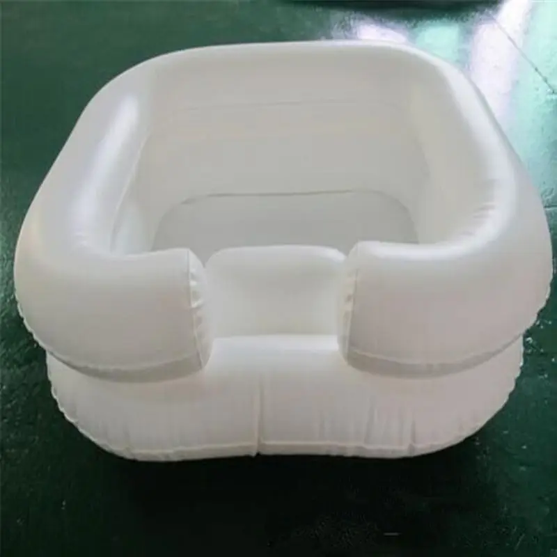 Portable Shampoo Bowl,Inflatable Hair Washing Sink for Handicapped, Bedridden, Kids, Seniors,Elderly Hair Washing Tray