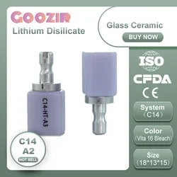 C14 LT HT lithium Disilicate Cad Block Dental Lab Goozir