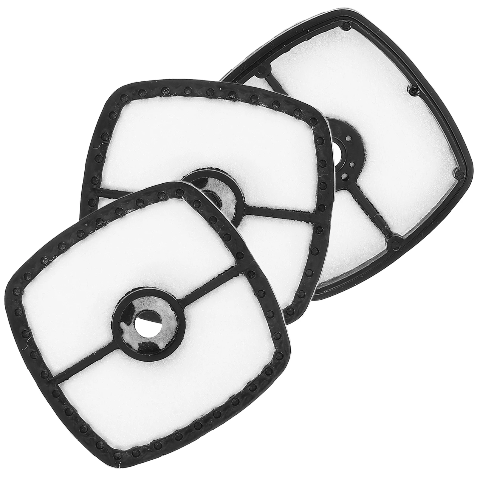 

3pcs Air Filter Cotton for Trimmers Lawn Mowers Chainsaws High Efficiency Filtration Durable Easy Installation Compatible