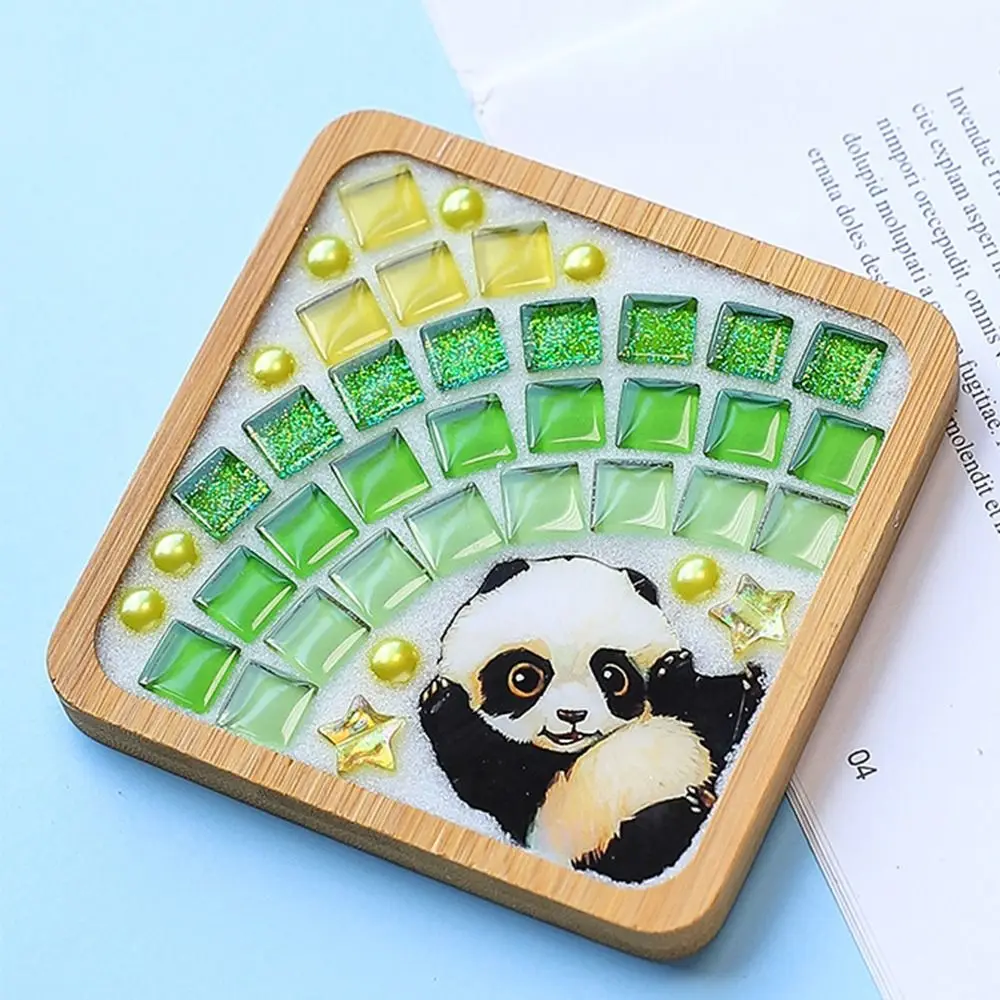 

Набор для творчества: мозаичный коврик-подставка для чашек, материалы для интеллектуального развития, набор для самостоятельного изготовления мозаичных хрустальных поделок, инструменты для совместного творчества родителей и детей