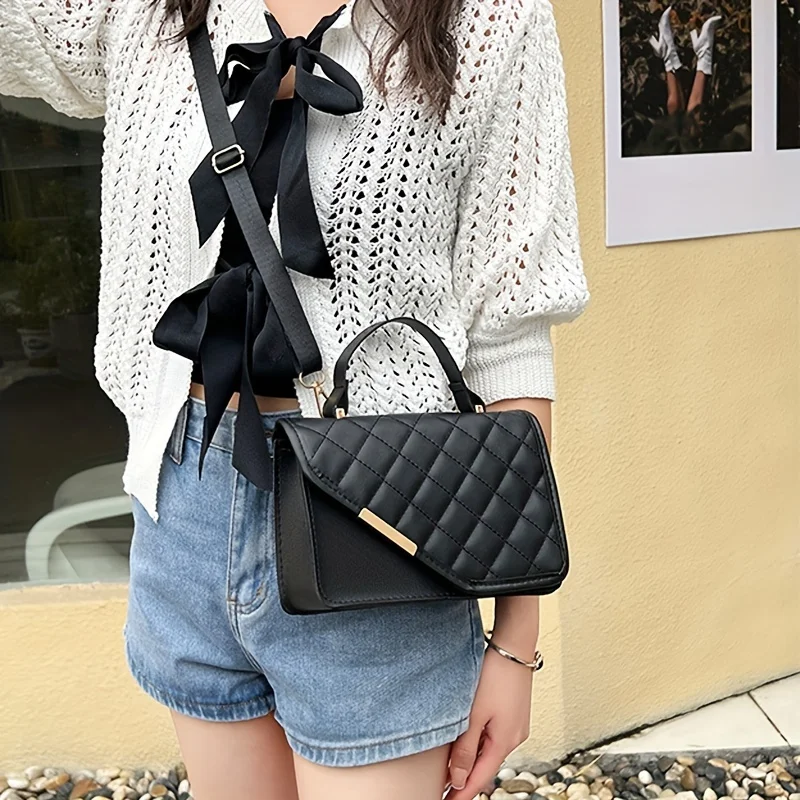 กระเป๋าสะพายข้างทรงสี่เหลี่ยมล - Women'S Bags Handbags บทวิจารณ์และราคา