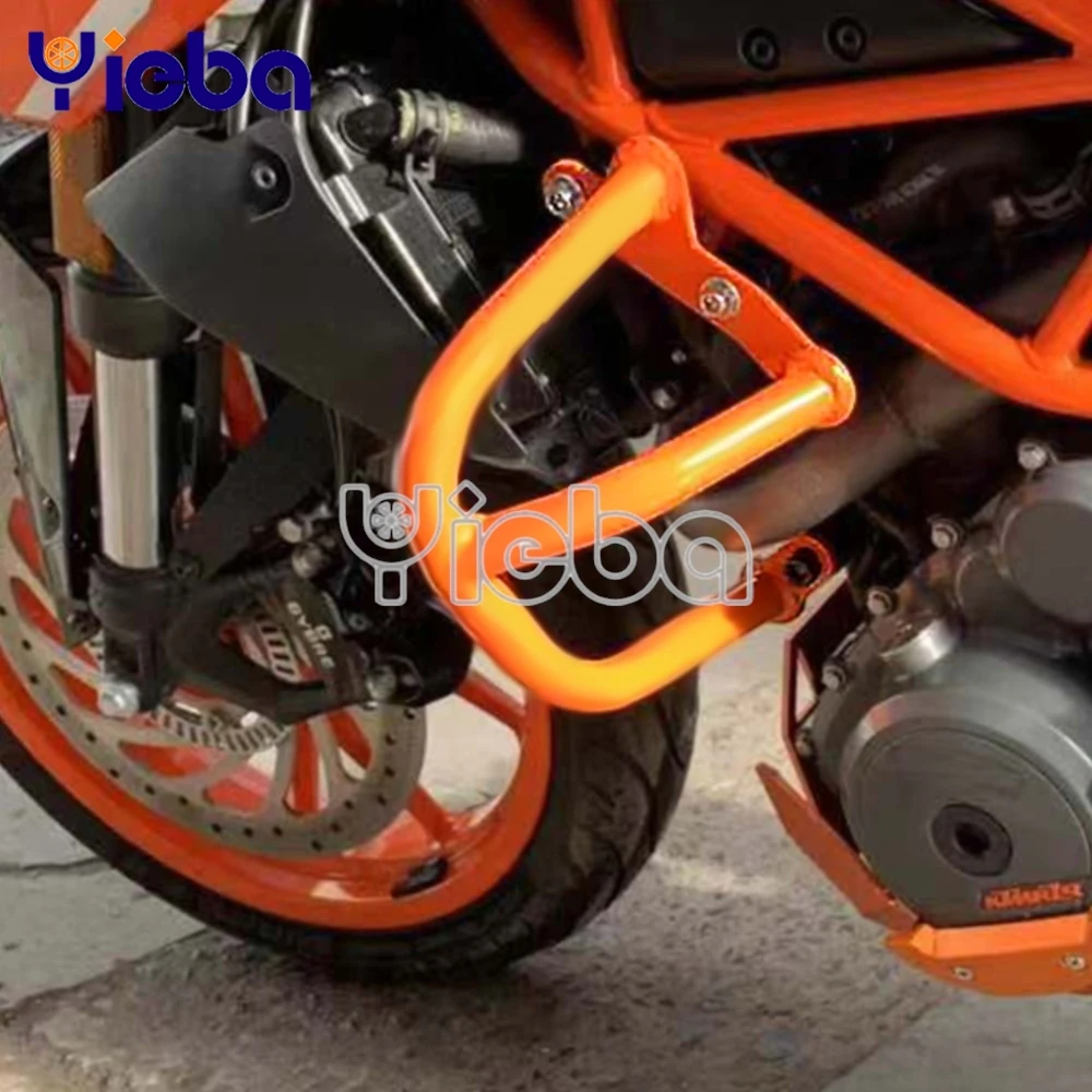 

For Duke 390 250 2017- 2024 2023 2022 Duke390 Duke250 Engine Guard Highway Crash Bar Motorcycle Frame Protection Accessories 13