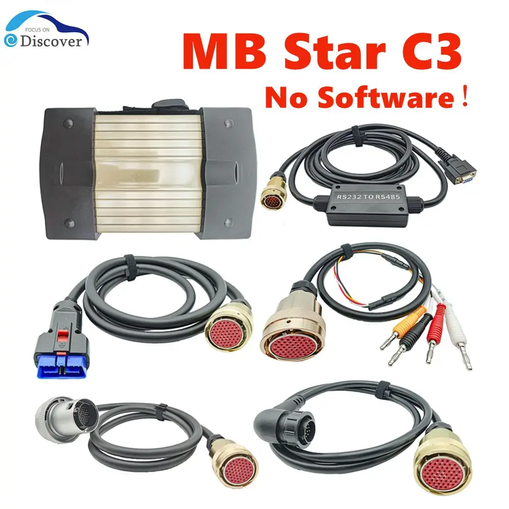 

High Quality MB Star C3 SD connect c3 multiplexer Full Set With Cable MB C3 Diagnosis MB Star C3 Multiplexer diagnostic Tool