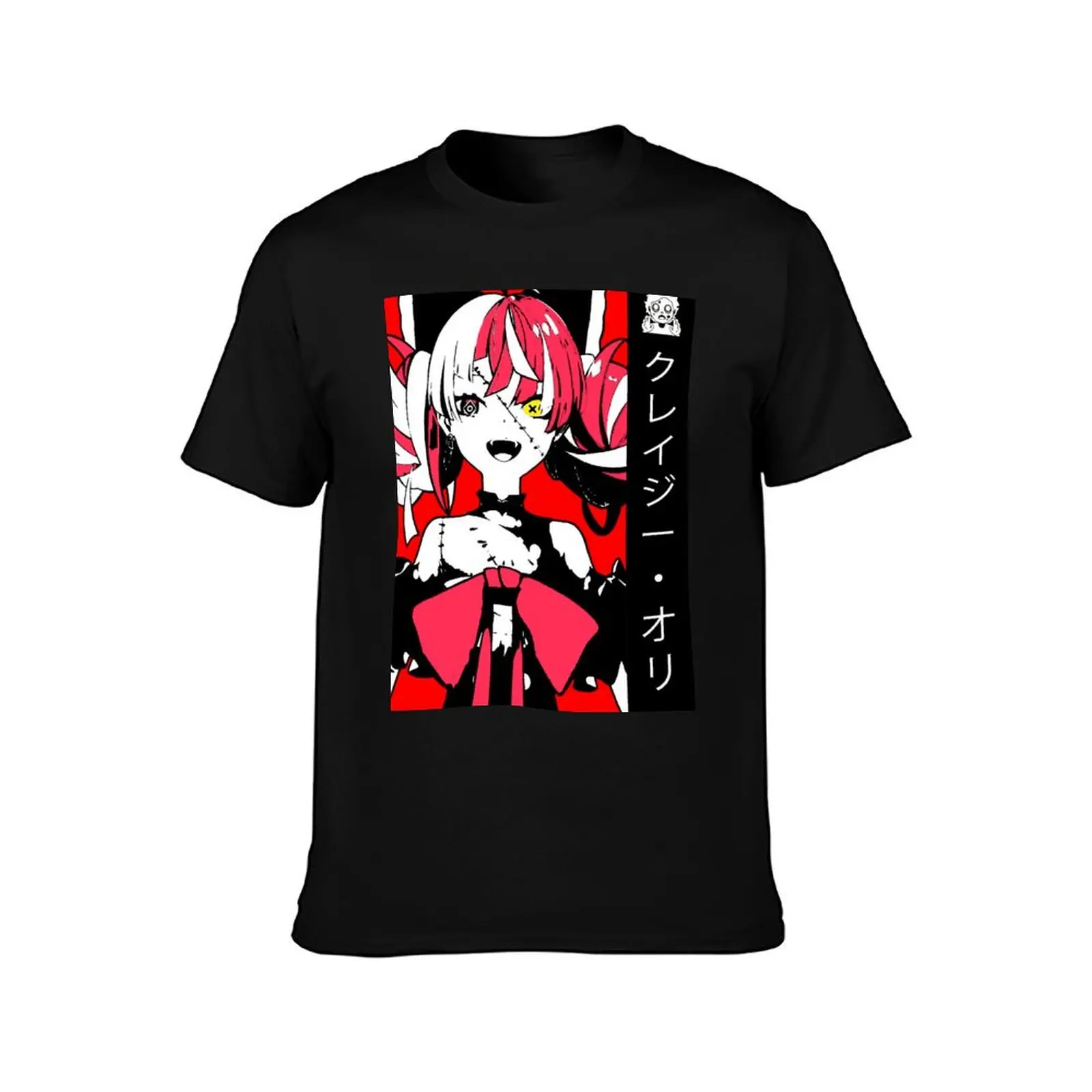 Hololive ID Kureiji Ollie T-Shirt rapper graphic tees oversized graphic tee heavy weight t shirts for men