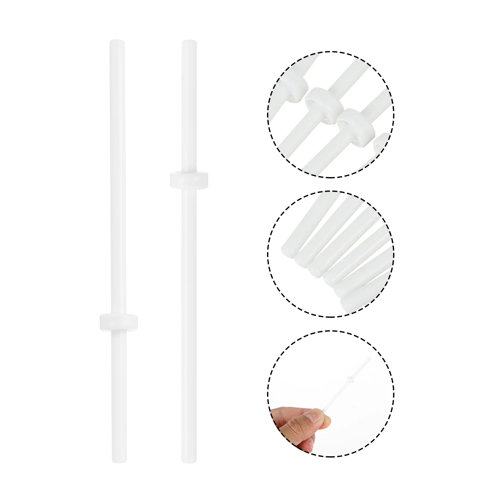 

72 Pcs Suckers Candy Bar Manual Sticks DIY Chocolate Plastic Bars White Lollipop Candies Cake