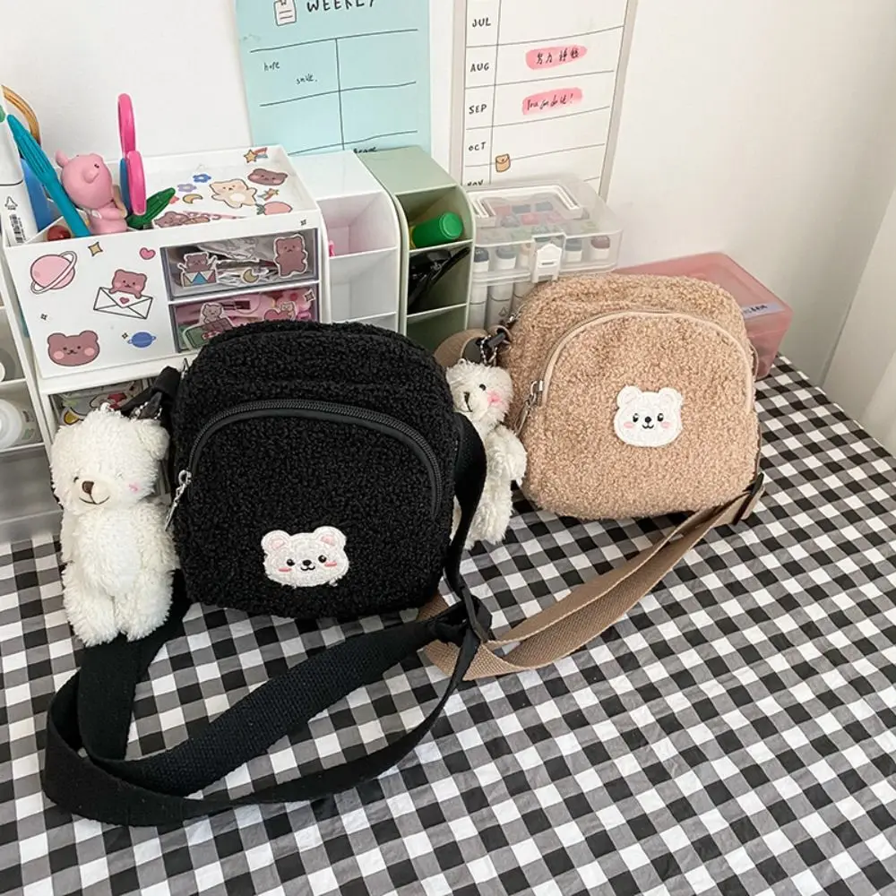 Crossbody Bags Toy Gift JK Uniform Accessories Cute Small Bags Women Handbags Korean Style Handbags Small Plush Shoulder Bag