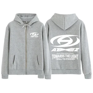 Ateez-Harajuku, Uzun Kollu, Fermuarlı kapüşonlu kıyafet, Bomber Ceket, Korece, Fermuarlı kapüşonlu kıyafet, Ceket Streetwear, Ateez, Dünyanın E. Bitecek, 2024 8 en çok satan giyim ateez-no. 5