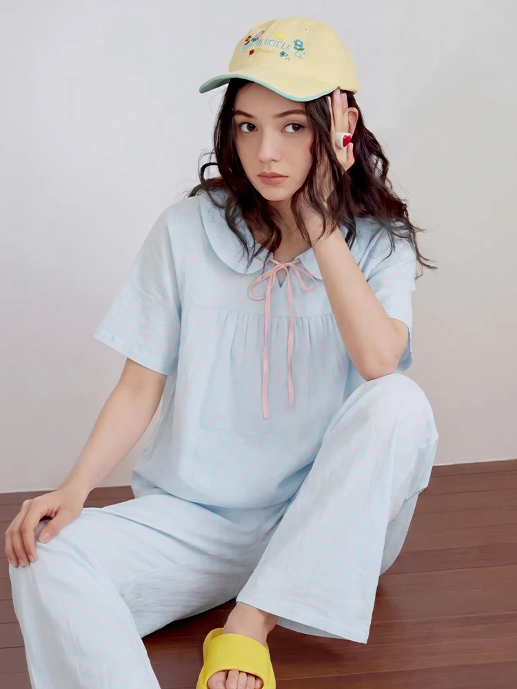 conjunto-de-ropa-de-casa-de-verano-de-manga-corta-fina-para-mujer-estilo-nuevo-wack-town-2026-pijama-de-algodon-suave-con-estampado-de-puntos-de-gelatina-de-leche-y-sal-marina