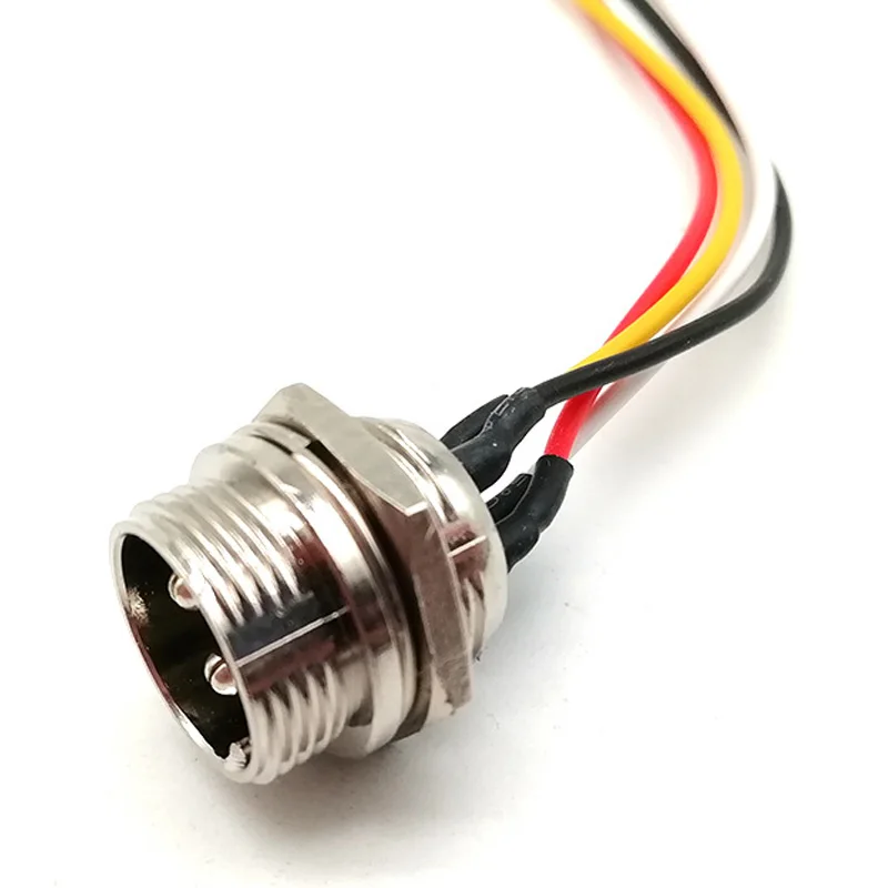 1 Stück GX12 GX16 Wasserdichter Luftfahrtstecker 2P3P4P5P6P7P8P9P10 Pin Verdrahtungsstromanschluss Luftstecker mit Kabel – Detail 4