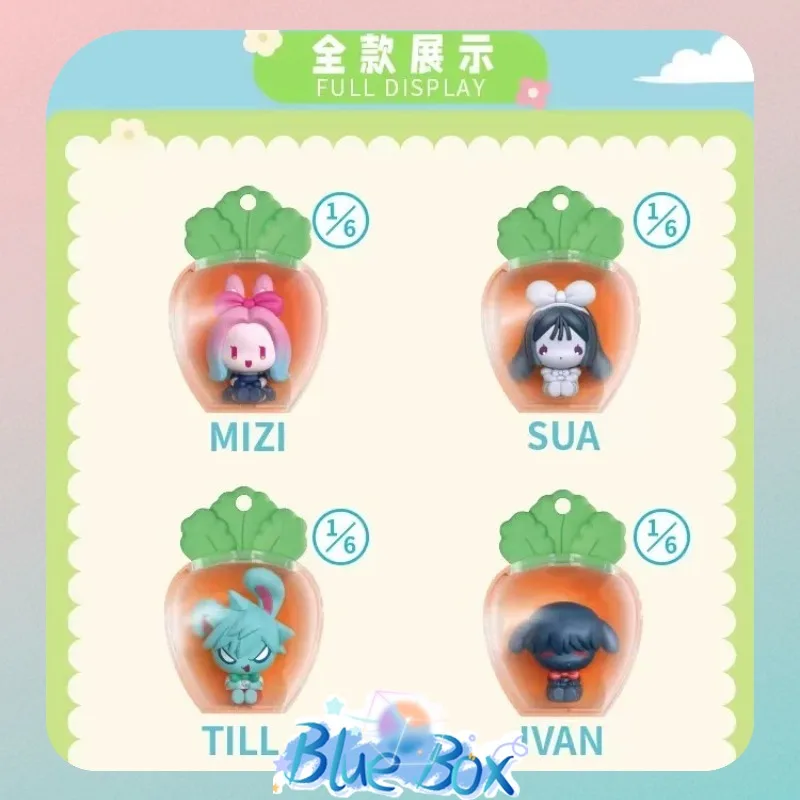 

ALIEN STAGE Rabbit Series Radish Grains Blind Box Super Cute Plushie Keyring Bag Charm Anime Collectible Birthday Gift In Stock