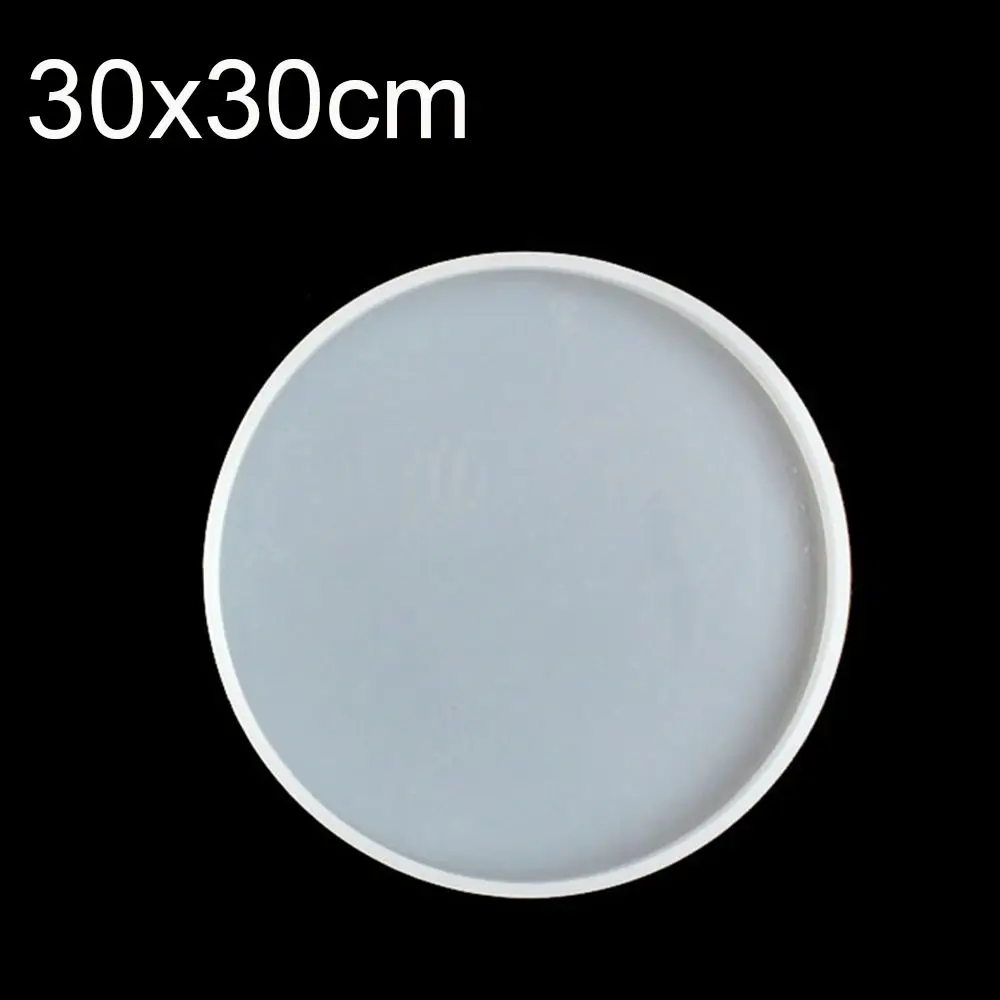 DIY Craft Silicone Fluid Arts Pendant Agate Coaster Mold Epoxy Resin Casting Molds Round Jewelry Making Mould