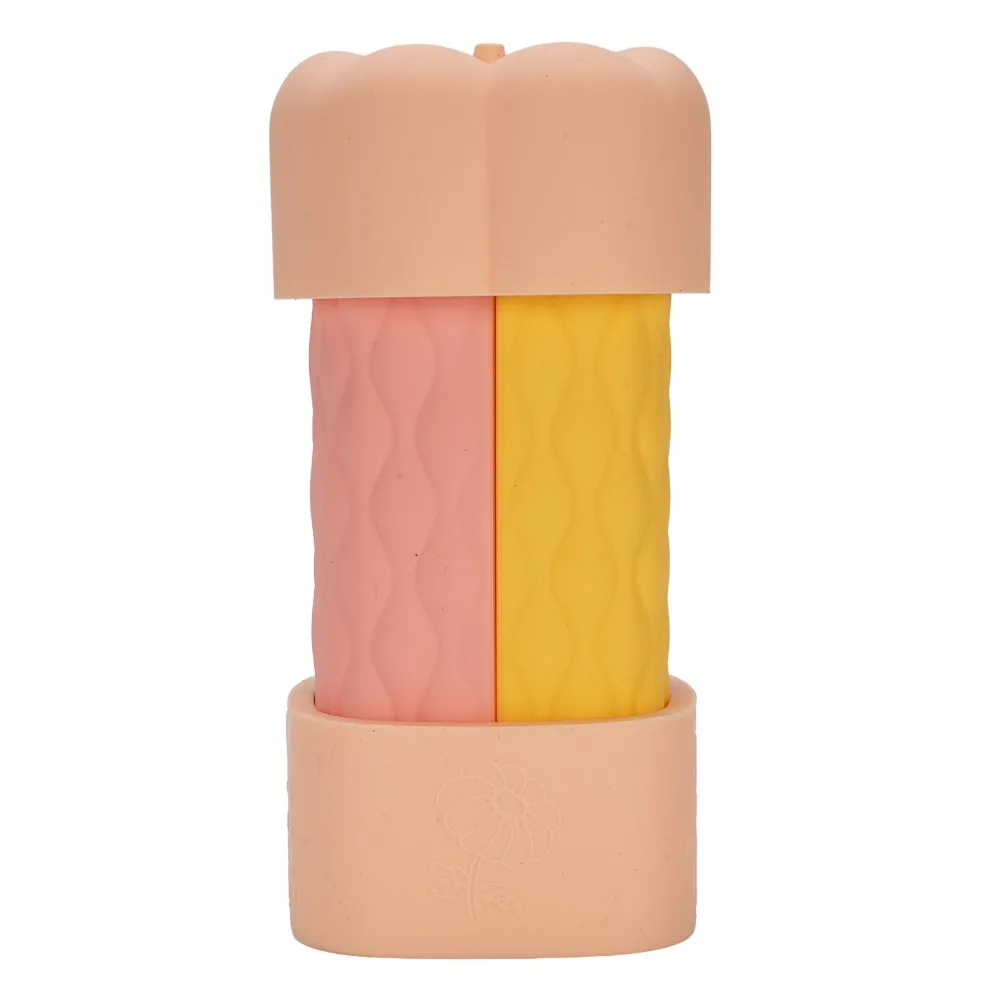 

4 in 1 Travel Bottle for Toiletries Silicone Leak Proof Travel Container Colorful Lightweight Squeeze Bottle