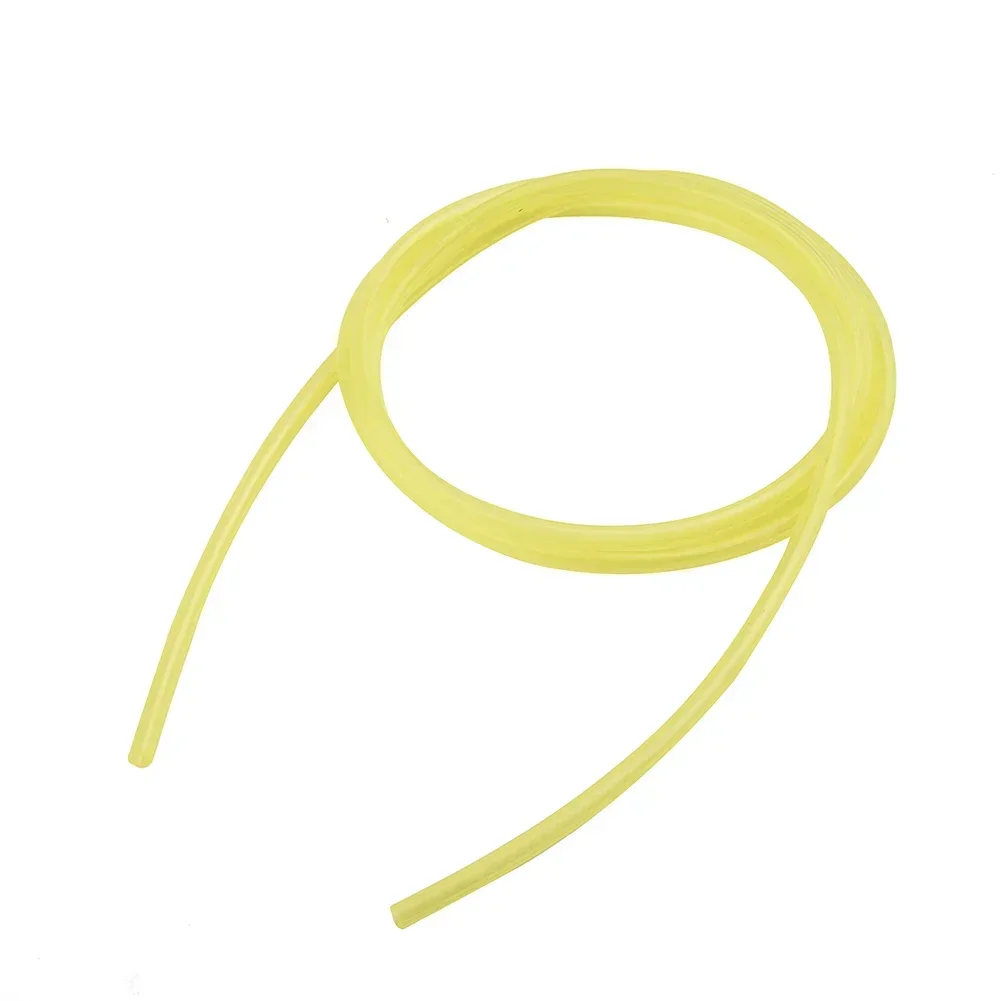 Yellow 1M Fuel Line Hose Tube for Chainsaws and Tools Optional Sizes Oil Resistant Suitable for Poulan and STIHL