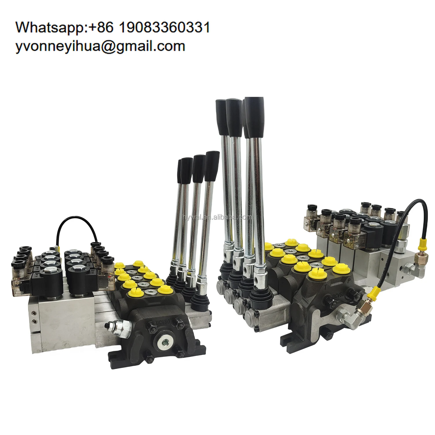 

Hy-waloil DCV60-3YT-DC12V Multi Way Electrohydraulic Control Hydraulic Directional Valve 31.5 MPa G1/2