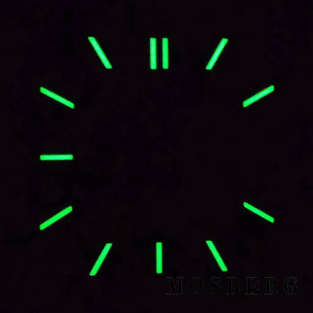 29 مللي متر معقمة NH35 ساعة الطلب الأخضر مضيئة ل NH35 ميوتا 8215 8205 821A DG2813 3804 أجزاء الحركة