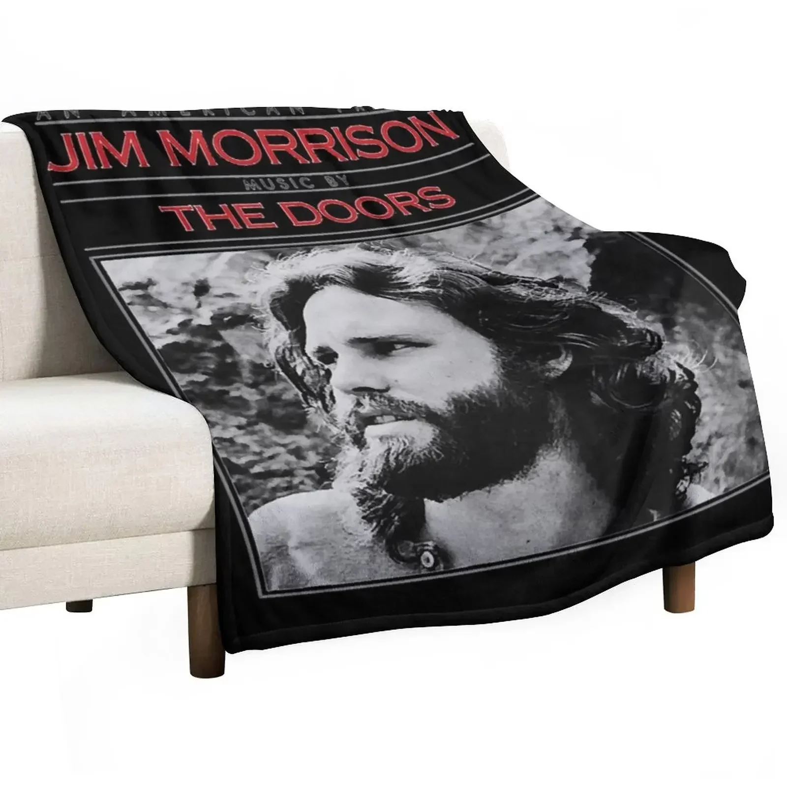 

An American Prayer Jim Morrison Classic Throw Blanket Soft Beds Thins Blankets