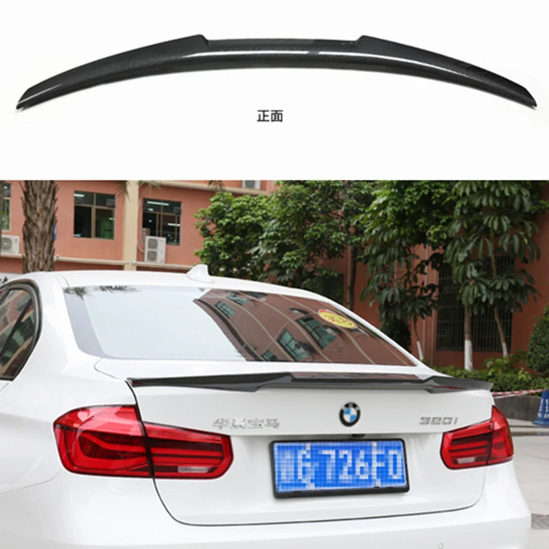 High Quality Carbon Fiber Spoiler For BMW 3 Series F30 F35 316 320 328 2013.2014.2015.2016.2017 M4 Style Car Spoilers Diffuser