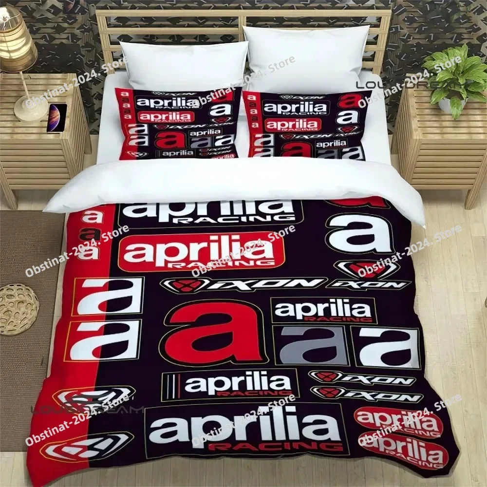 

Aprilia motorcycle print Bedding Sets exquisite bed supplies set duvet cover bed comforter set bedding set luxury birthday gift