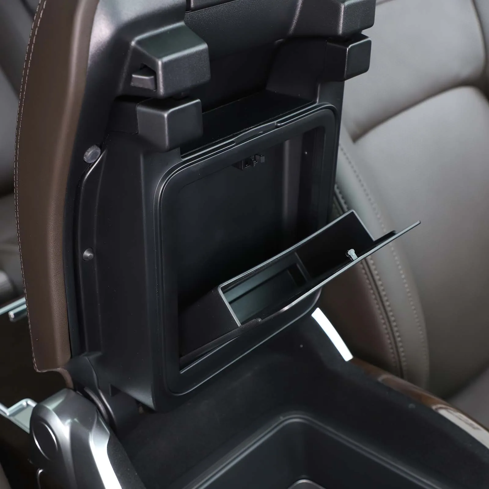 For Land Rover Range Rover Sports Executive 2018-2022 Armrest Box Privacy Storage Box Hide Storage Box ABS 1pcs