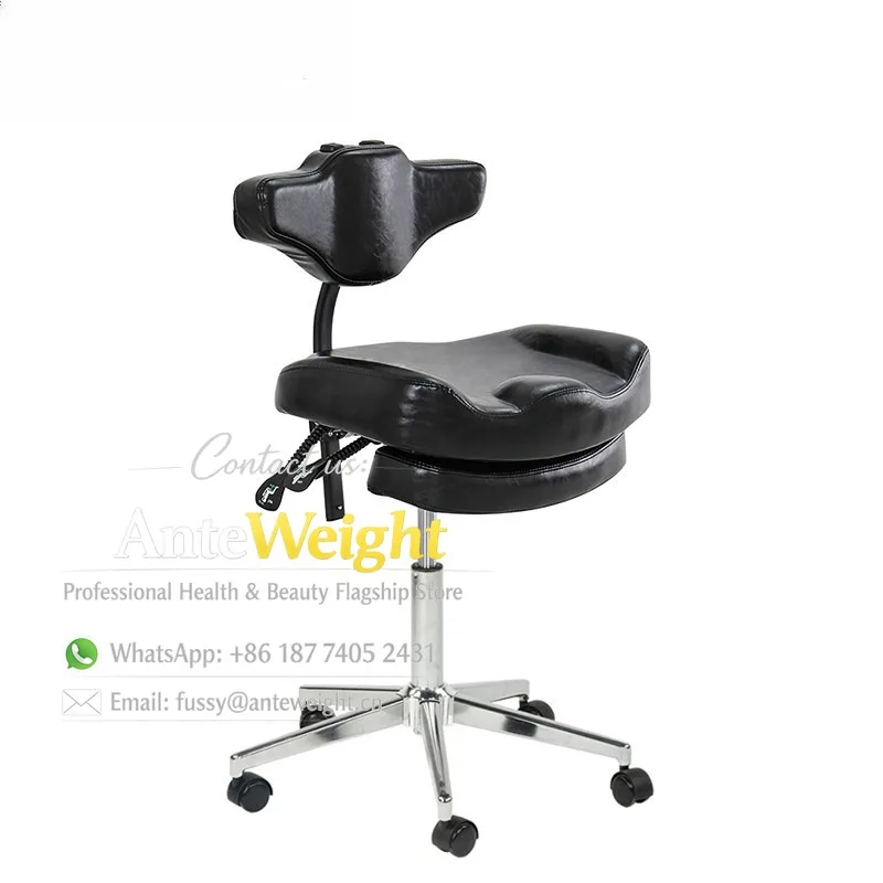 Tattoo Chair with Adjustable Backrest, Professional Artist Stool & Salon Furniture | Reclining Barber Chair for Tattoo Shops