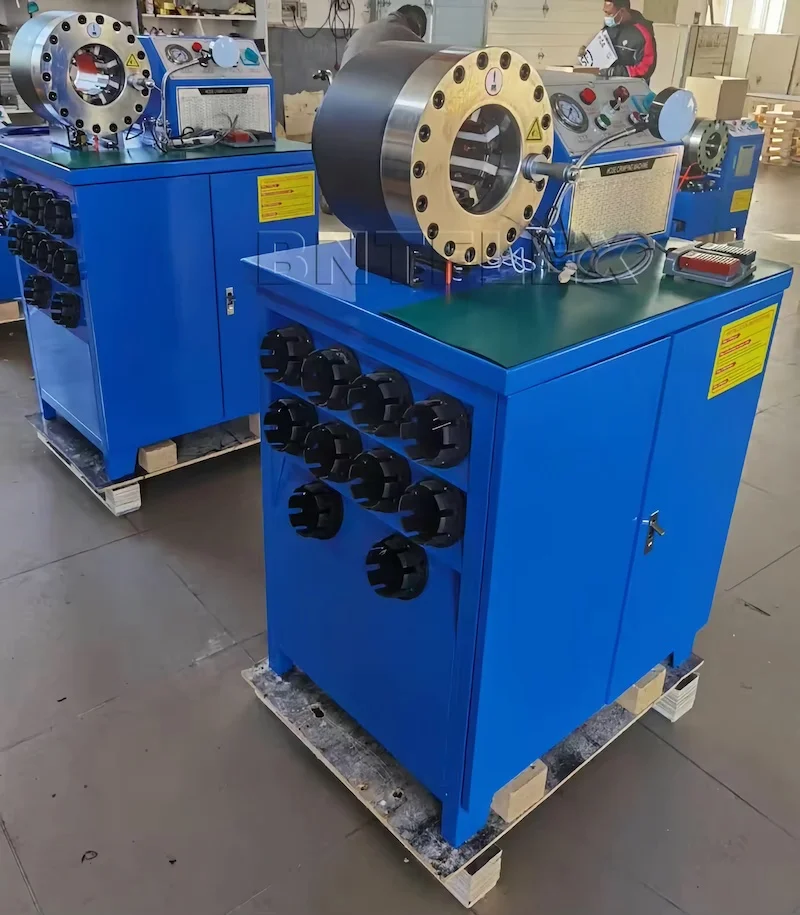 Quick dies tool break high accuracy rubber hose crimping machine