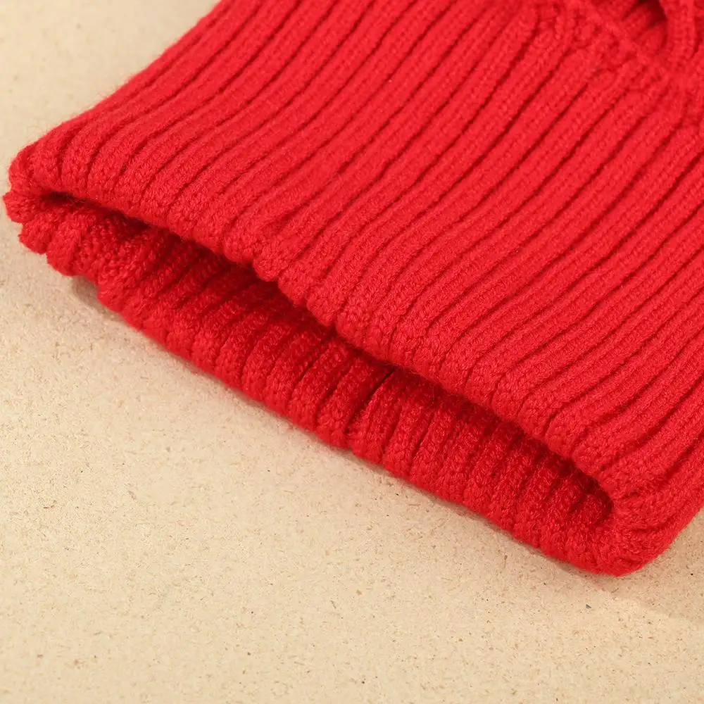 أزياء دافئة محبوك وهمية طوق انفصال مع آذان خشبية وشاح يندبروف الشتاء الرقبة أدفأ الرجال النساء #2