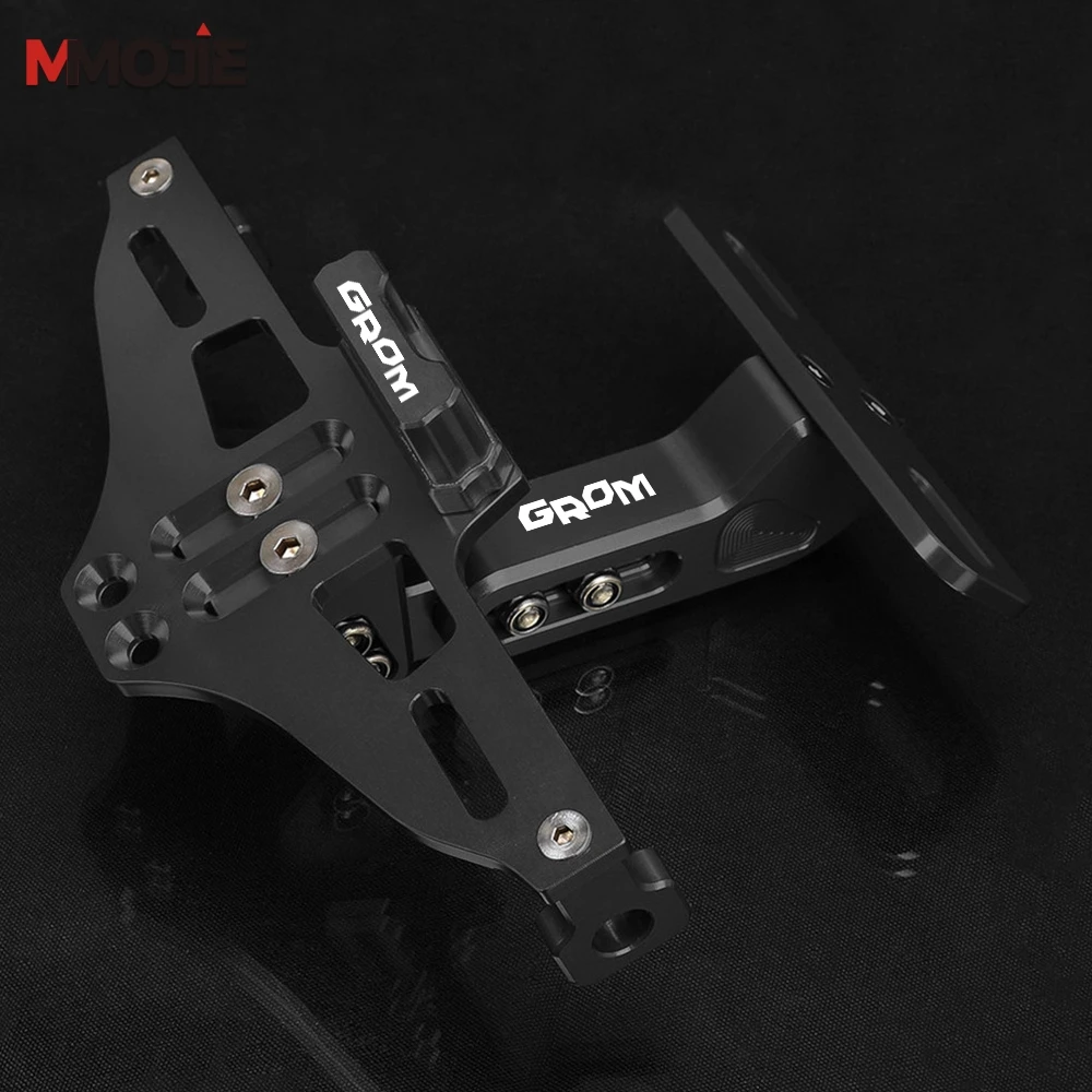 لهوندا MSX125 GROM MSX 125 2013- 2021 2022 2023 الخلفية لوحة الترخيص حامل قوس الذيل مرتب الحاجز مزيل عدة 2025 2024 #2