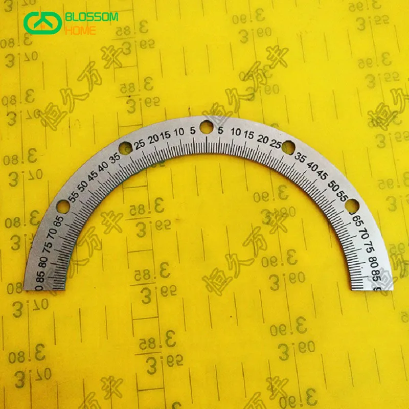 Outer Diameter 142 mm Thickness 2mm Mid-Scale Semi-Circular Dial Disc 142 # 110 # 2