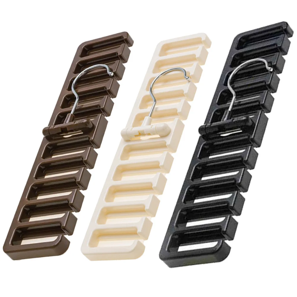 

3Pcs Belt Rack Hanger Multi-Functional Scarf Organizer Tie Closet Storage Saver Belt Hanger for Closet