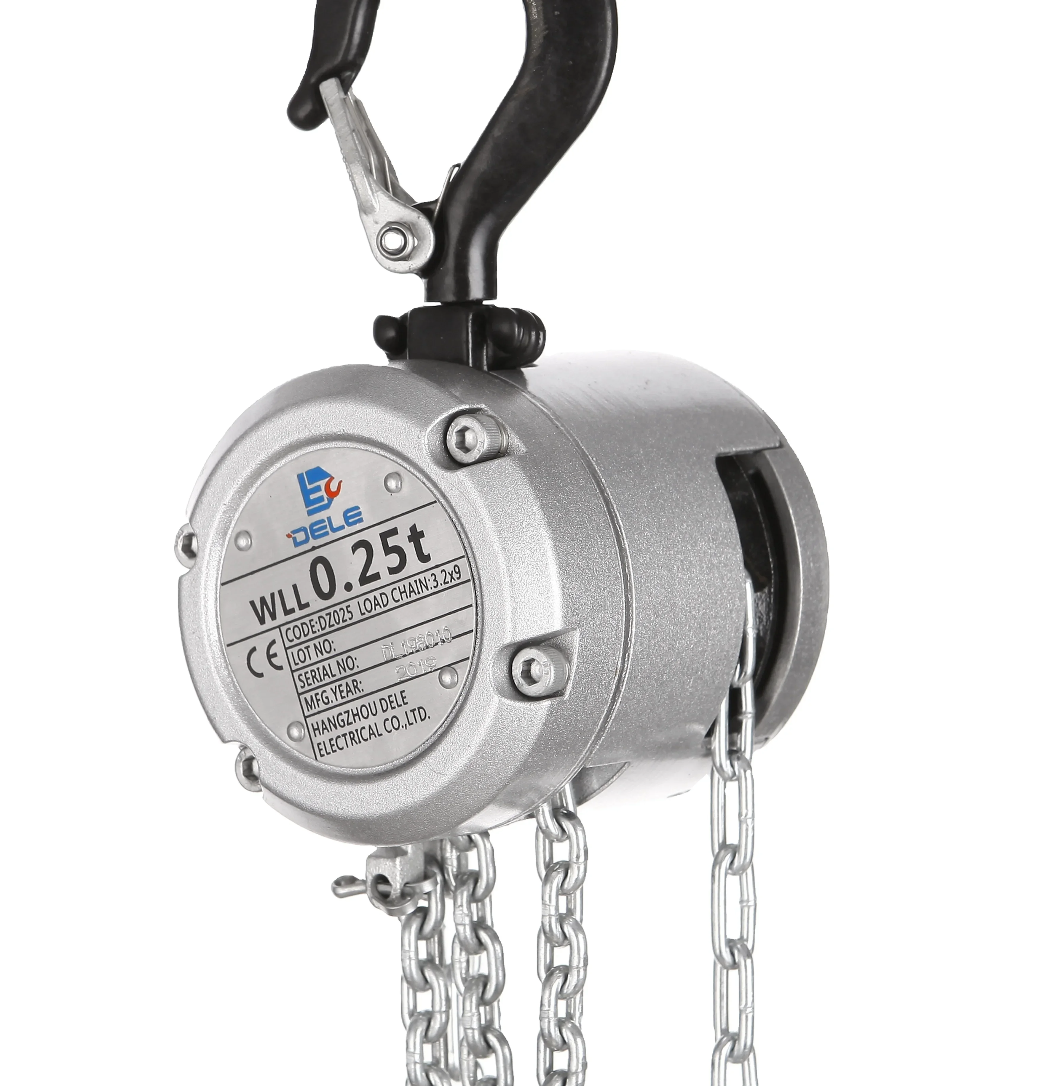 Light Weight 250kg Stainless Steel Hoist Hand Lifting Chain Hoist Chain Hand Hoist