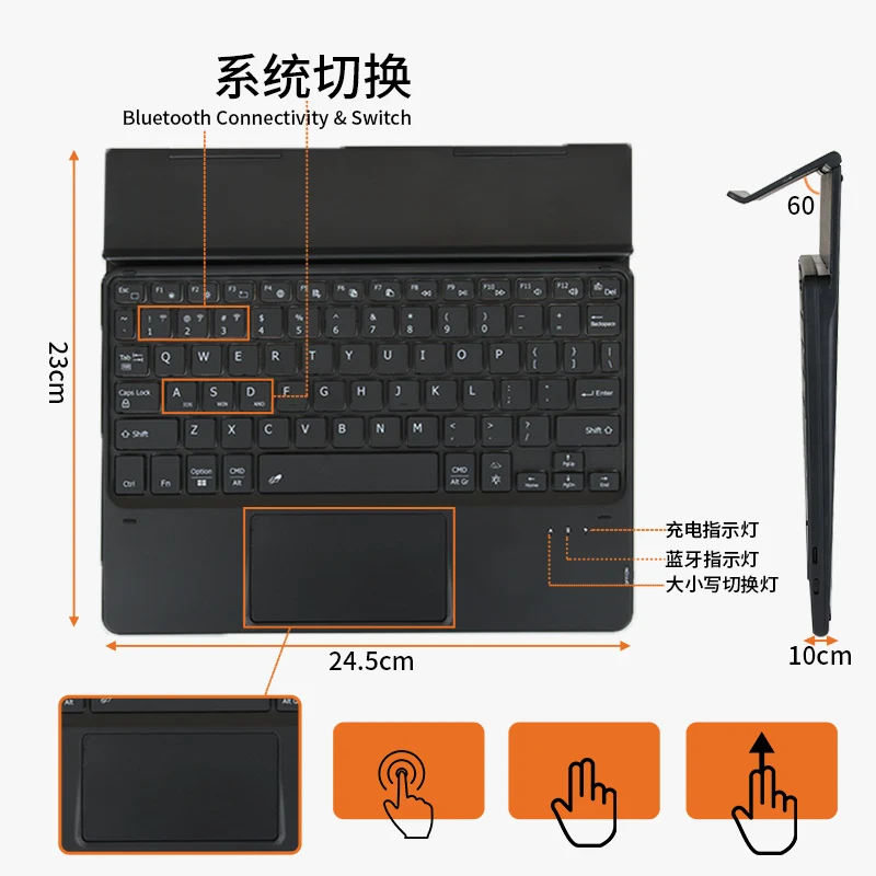 Clavier à pavé tactile rétro4.2 Bluetooth, CHUWI HiPad Max, HiPad XPro, tablette PC