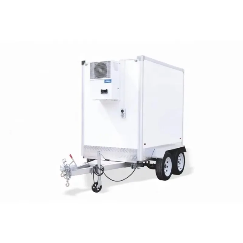 Chiller Cool Room  Trailer Freezer Food Trailer Cool Room Mobile Cool Room Trailer Customized 3m 6m