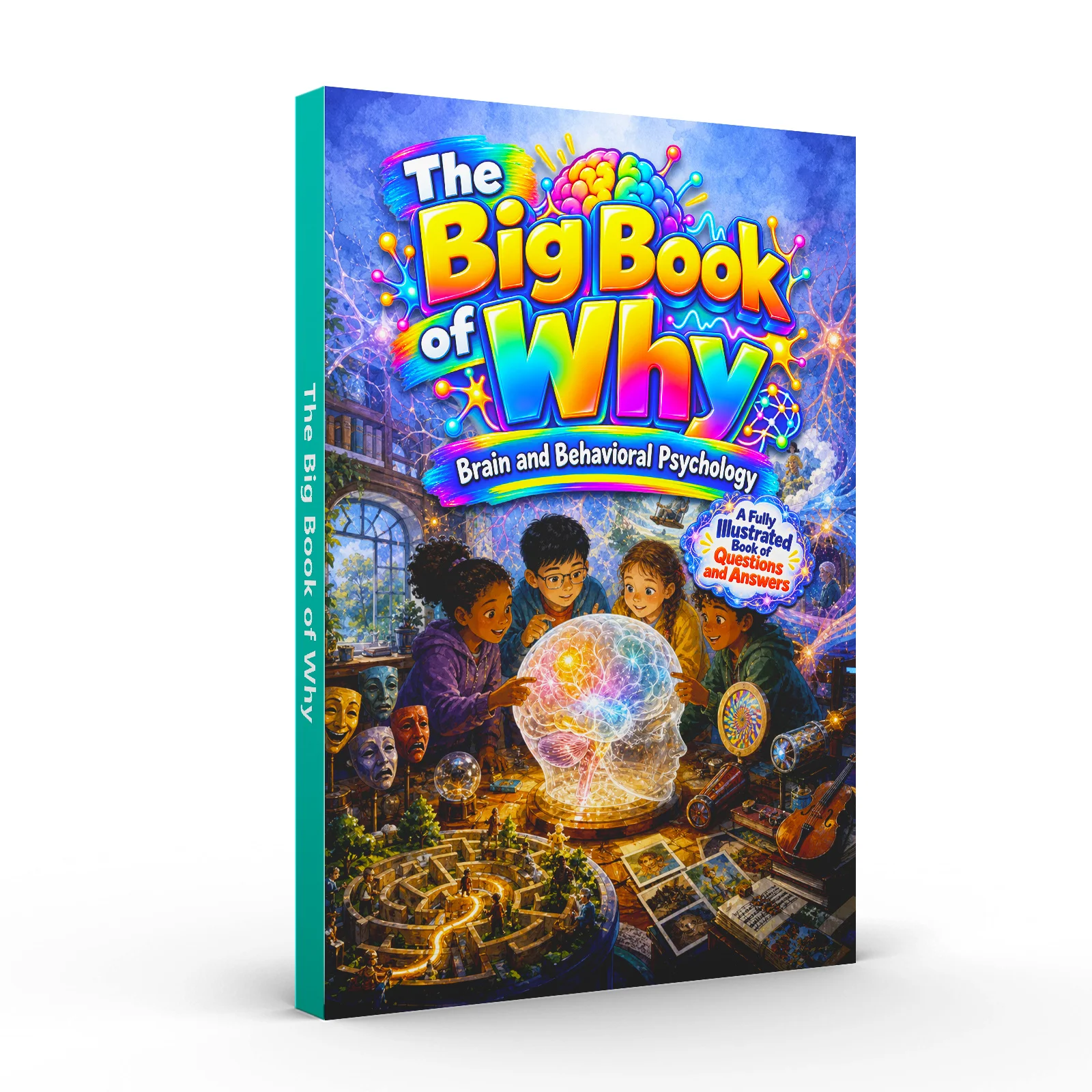 The Big Book of Why: Brain & Behavioral Psychology, Fully Illustrated Questions & Answers, Mind Science, Emotions, Thinking