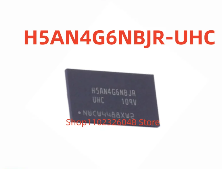 5 uds H5AN4G6NBJR-UHC BGA-96 DDR4 SDRAM nuevo CHIP IC Original
