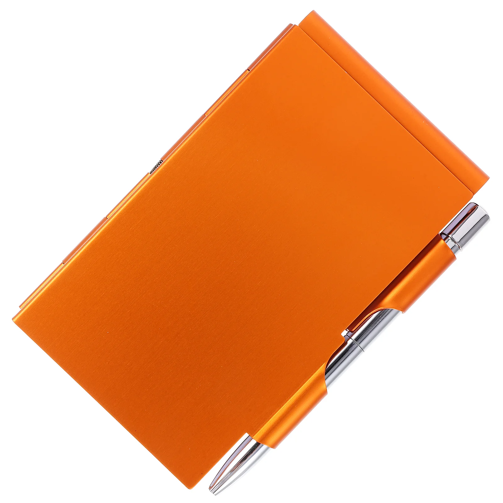 

Memorandum Creative Notebook Office Notepads Pocket with Pen Metal Multi-function Planning