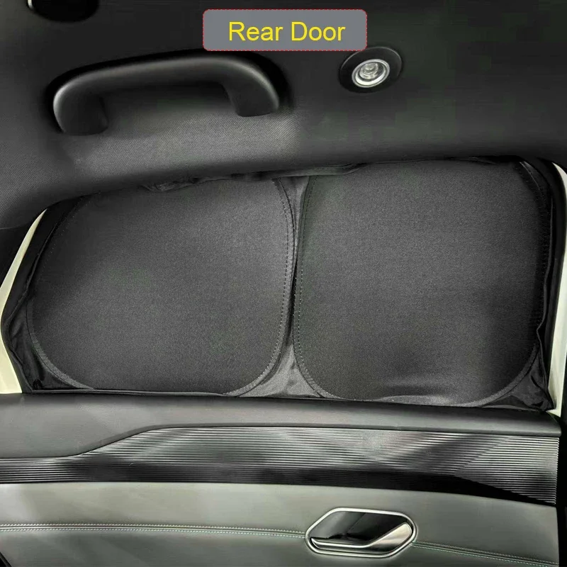 

Автомобильный черный солнцезащитный козырек для окон, автоматический анти-УФ-изоляционный защитный чехол, аксессуары для BYD QIN L EV DMI 2025-настоящий