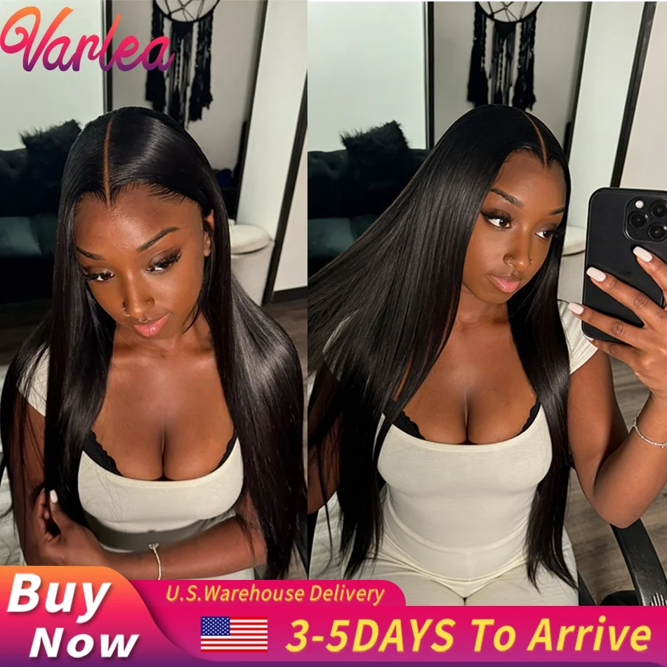 

Прямой парик Bone Straight HD Lace Frontal 13x6 с прозрачной сеткой, из натуральных человеческих волос, 30-40 дюймов, с предварительно выщипанной линией роста волос и естественными деталями Baby Hair