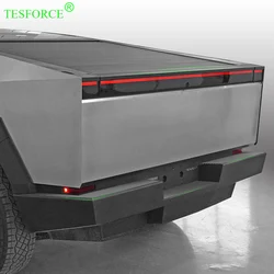 For Tesla Cybertruck 2024 Rear Bumper Tailgate Protection Mat TPE Trunk Cover Anti-dirty Pad Trim Car Rear Trunk Protective Pad